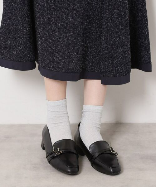 ESPERANZA / エスペランサ フラットシューズ | 【EC先行販売】ダブルベルトローファー レイン対応 | 詳細1