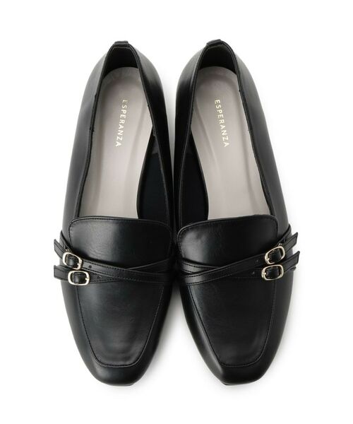 ESPERANZA / エスペランサ フラットシューズ | 【EC先行販売】ダブルベルトローファー レイン対応 | 詳細22