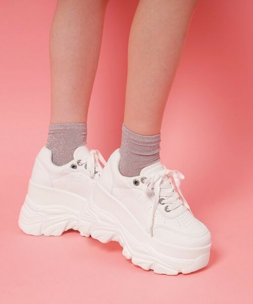 ESPERANZA / エスペランサ スニーカー | 厚底キラキラインヒールスニーカー | 詳細2