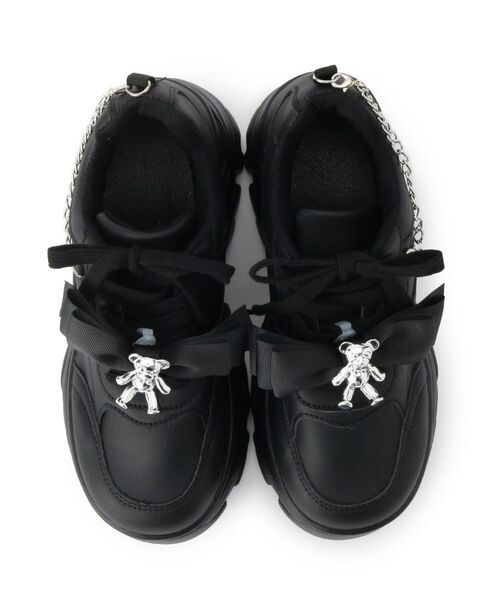 ESPERANZA / エスペランサ スニーカー | クマ×チェ―ン付き厚底インヒールスニーカー | 詳細12