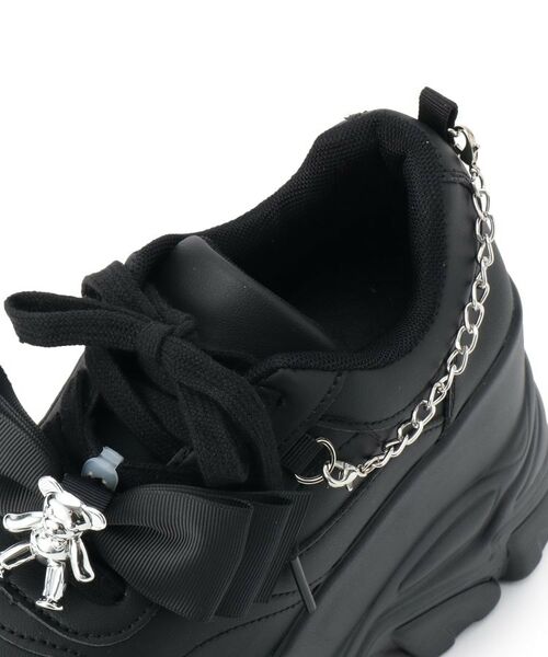 ESPERANZA / エスペランサ スニーカー | クマ×チェ―ン付き厚底インヒールスニーカー | 詳細16
