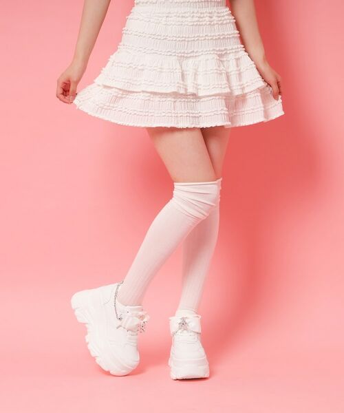 ESPERANZA / エスペランサ スニーカー | クマ×チェ―ン付き厚底インヒールスニーカー | 詳細3