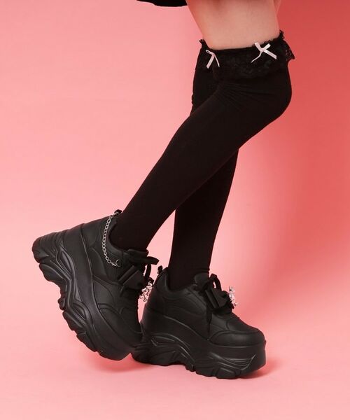 ESPERANZA / エスペランサ スニーカー | クマ×チェ―ン付き厚底インヒールスニーカー | 詳細5