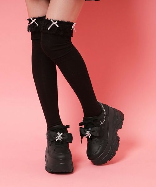 ESPERANZA / エスペランサ スニーカー | クマ×チェ―ン付き厚底インヒールスニーカー | 詳細6