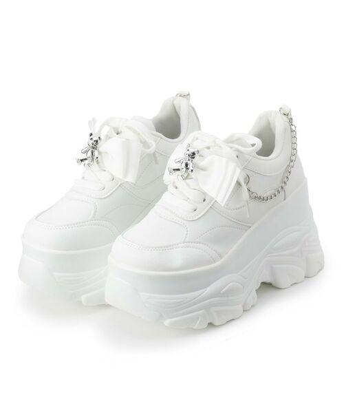 ESPERANZA / エスペランサ スニーカー | クマ×チェ―ン付き厚底インヒールスニーカー | 詳細7