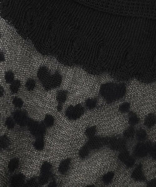 ESPERANZA / エスペランサ ソックス | シースルーハート×リボンソックス | 詳細4