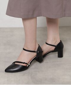 ESPERANZA / エスペランサ パンプス | ポインテッドトゥパール調付きセパレートパンプス