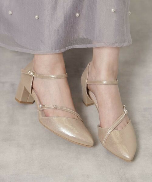 ESPERANZA / エスペランサ パンプス | ポインテッドトゥパール調付きセパレートパンプス | 詳細8