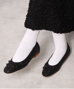 ESPERANZA / エスペランサ パンプス | 【EC限定カラーあり】グリッターバレエシューズ