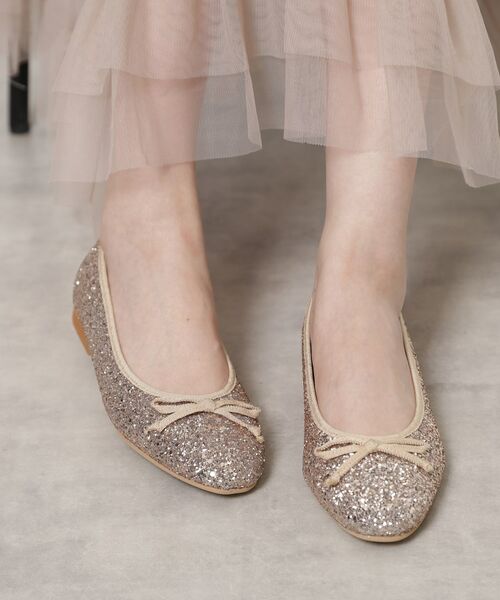 ESPERANZA / エスペランサ パンプス | 【EC限定カラーあり】グリッターバレエシューズ | 詳細10