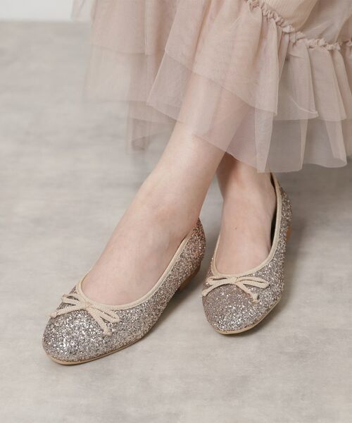 ESPERANZA / エスペランサ パンプス | 【EC限定カラーあり】グリッターバレエシューズ | 詳細11