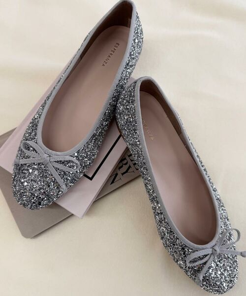 ESPERANZA / エスペランサ パンプス | 【EC限定カラーあり】グリッターバレエシューズ | 詳細27