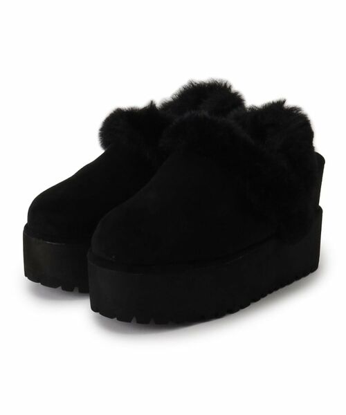 ESPERANZA / エスペランサ ブーツ(ショート丈) | SNSで話題!厚底2WAYフェイクムートンサボ | 詳細29