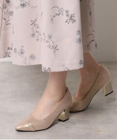 ESPERANZA / エスペランサ パンプス | ラメヒールゴールドラインパンプス