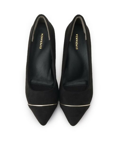 ESPERANZA / エスペランサ パンプス | ラメヒールゴールドラインパンプス | 詳細17