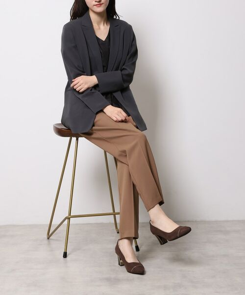 ESPERANZA / エスペランサ パンプス | ラメヒールゴールドラインパンプス | 詳細5