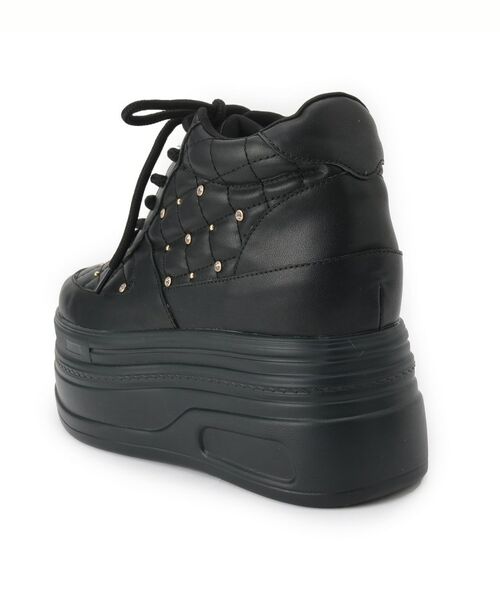 ESPERANZA / エスペランサ スニーカー | きゅんフィット厚底フラットキルティングスタッズスニーカー | 詳細23