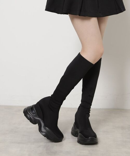 ESPERANZA / エスペランサ ブーツ（ショート丈） | 【楽ちん×美脚】スニーカーソールストレッチロングブーツ | 詳細4