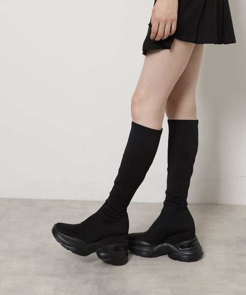 ESPERANZA / エスペランサ ブーツ（ショート丈） | 【楽ちん×美脚】スニーカーソールストレッチロングブーツ | 詳細5