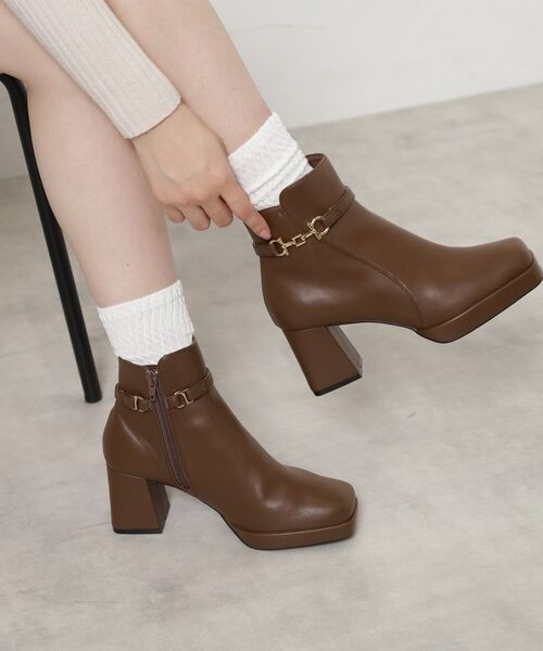 ESPERANZA / エスペランサ ブーツ(ショート丈) | 【レイン対応】サイドビット2WAYショートブーツ | 詳細8