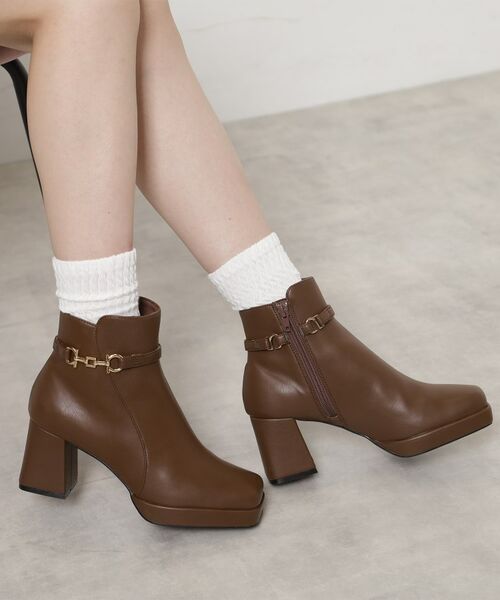 ESPERANZA / エスペランサ ブーツ(ショート丈) | 【レイン対応】サイドビット2WAYショートブーツ | 詳細9