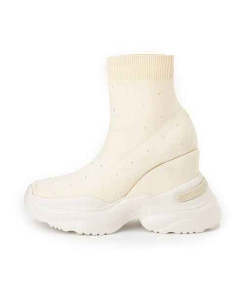 ESPERANZA / エスペランサ ブーツ(ショート丈) | スニーカーソールラインストーンニットブーツ | 詳細13