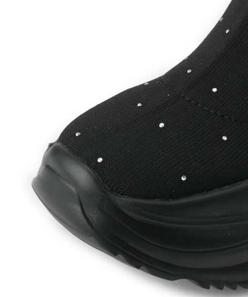 ESPERANZA / エスペランサ ブーツ(ショート丈) | スニーカーソールラインストーンニットブーツ | 詳細19