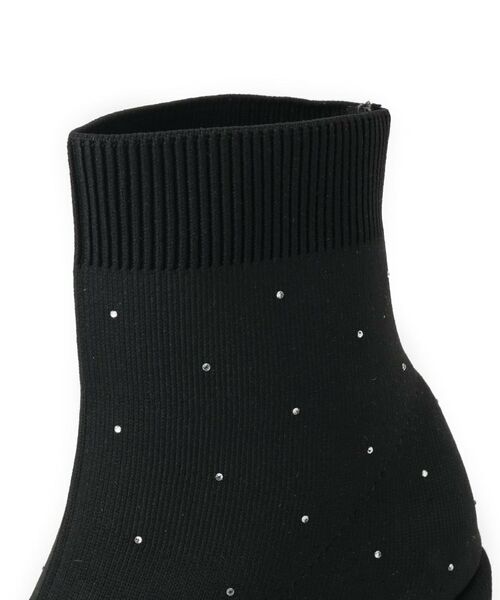 ESPERANZA / エスペランサ ブーツ(ショート丈) | スニーカーソールラインストーンニットブーツ | 詳細20