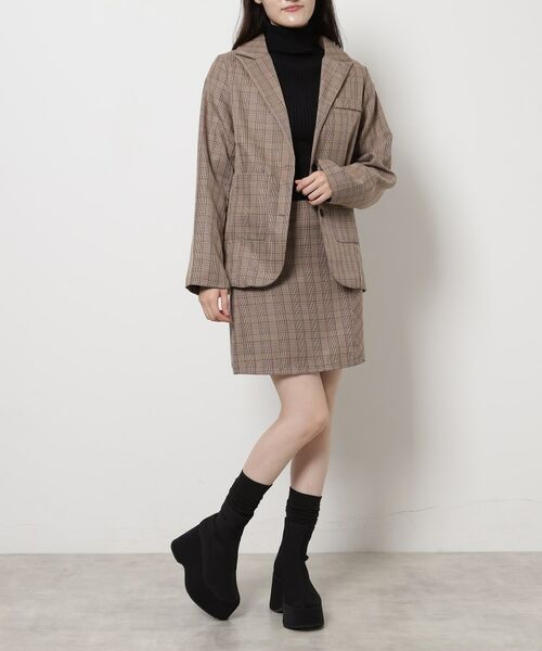 ESPERANZA / エスペランサ ブーツ（ショート丈） | スタイルぐんっとアップ！厚底ニットショートブーツ | 詳細3