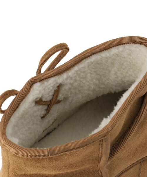 ESPERANZA / エスペランサ ブーツ(ショート丈) | 厚底レースアップリボンフェイクムートンブーツ | 詳細22