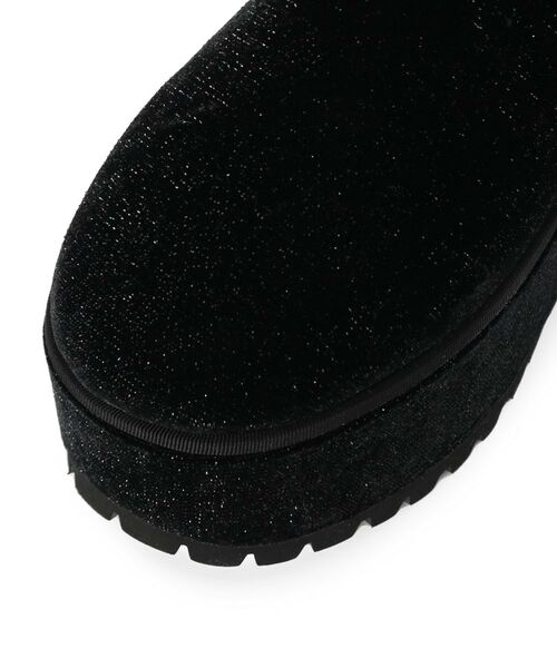 ESPERANZA / エスペランサ ブーツ(ショート丈) | 厚底レースアップリボンフェイクムートンブーツ | 詳細24