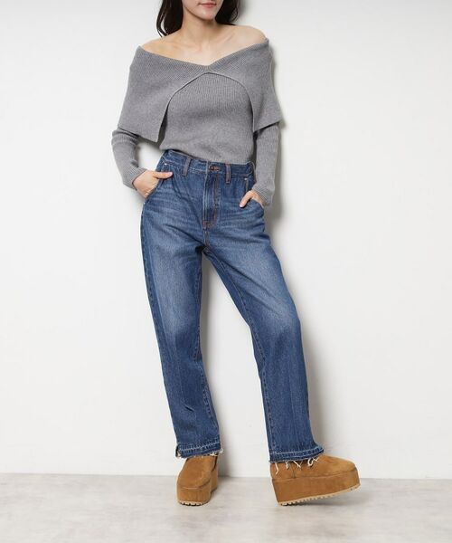 ESPERANZA / エスペランサ ブーツ(ショート丈) | 厚底レースアップリボンフェイクムートンブーツ | 詳細3