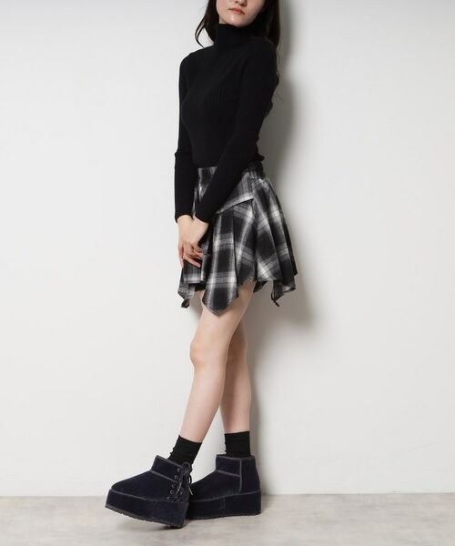 ESPERANZA / エスペランサ ブーツ(ショート丈) | 厚底レースアップリボンフェイクムートンブーツ | 詳細7