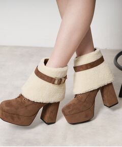 ESPERANZA / エスペランサ ブーツ（ショート丈） | 【ラク盛り／ショートブーツ】リピーター続出／脚長美脚 チェンジアップ3WAYボアショートブーツ