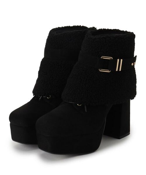 ESPERANZA / エスペランサ ブーツ（ショート丈） | 【ラク盛り／ショートブーツ】リピーター続出／脚長美脚 チェンジアップ3WAYボアショートブーツ | 詳細14