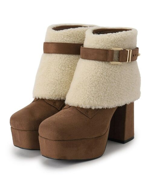 ESPERANZA / エスペランサ ブーツ（ショート丈） | 【ラク盛り／ショートブーツ】リピーター続出／脚長美脚 チェンジアップ3WAYボアショートブーツ | 詳細16