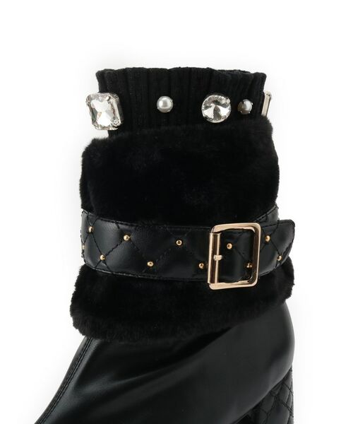 ESPERANZA / エスペランサ ブーツ（ショート丈） | 【ラク盛り／ショートブーツ】リピーター続出／脚長美脚 1足で８パターン楽しめる！マルチWAYショートブーツ | 詳細16