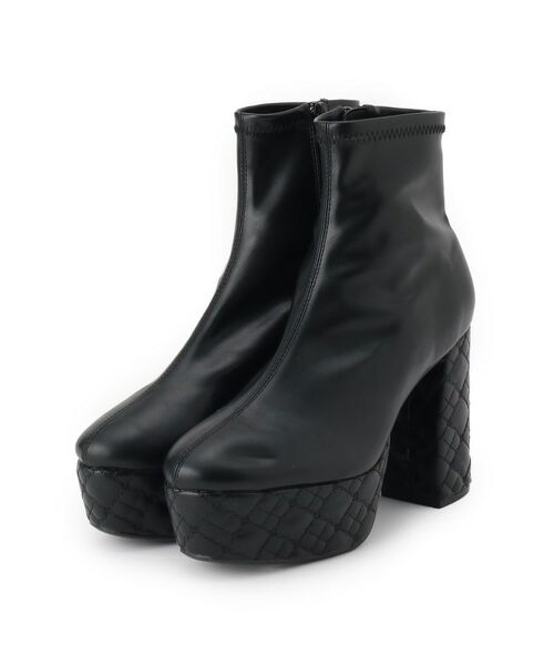 ESPERANZA / エスペランサ ブーツ（ショート丈） | 【ラク盛り／ショートブーツ】リピーター続出／脚長美脚 1足で８パターン楽しめる！マルチWAYショートブーツ | 詳細21