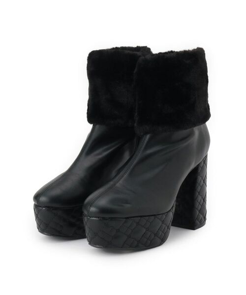 ESPERANZA / エスペランサ ブーツ（ショート丈） | 【ラク盛り／ショートブーツ】リピーター続出／脚長美脚 1足で８パターン楽しめる！マルチWAYショートブーツ | 詳細23