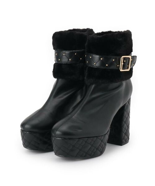 ESPERANZA / エスペランサ ブーツ（ショート丈） | 【ラク盛り／ショートブーツ】リピーター続出／脚長美脚 1足で８パターン楽しめる！マルチWAYショートブーツ | 詳細27