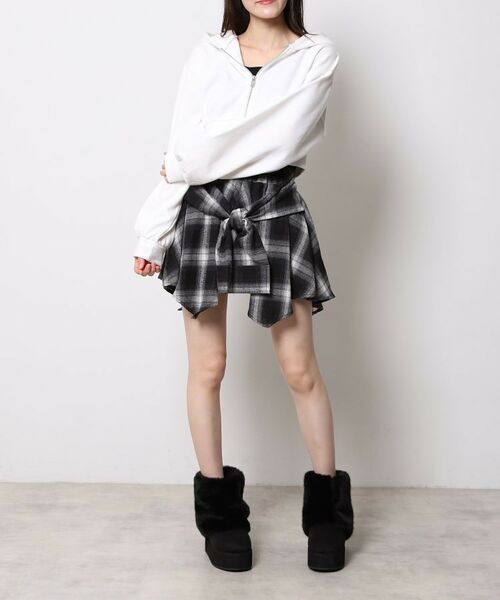 ESPERANZA / エスペランサ ブーツ(ショート丈) | 【EC先行販売】フェイクファー付き2WAYムートン調ブーツ | 詳細26