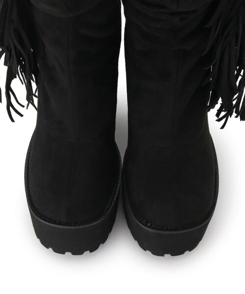 ESPERANZA / エスペランサ ブーツ（ショート丈） | 【EC&SHIBUYA109店限定モデル】厚底フリンジ3WAYショートブーツ | 詳細12