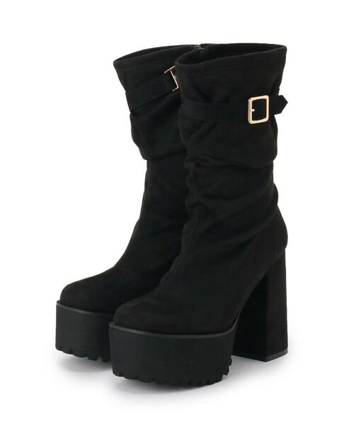 ESPERANZA / エスペランサ ブーツ（ショート丈） | 【EC&SHIBUYA109店限定モデル】厚底フリンジ3WAYショートブーツ | 詳細18