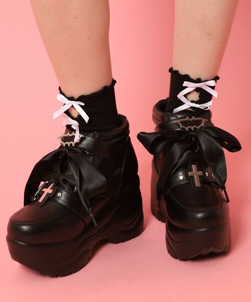 ESPERANZA / エスペランサ スニーカー | 十字架チュールスニーカー | 詳細4