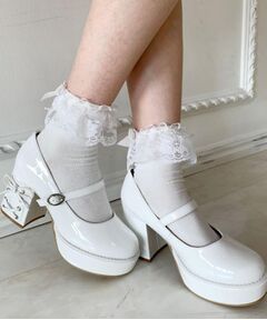 ESPERANZA / エスペランサ パンプス | 厚底ヒールレースアップパンプス