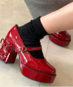 ESPERANZA / エスペランサ パンプス | 厚底ヒールレースアップパンプス