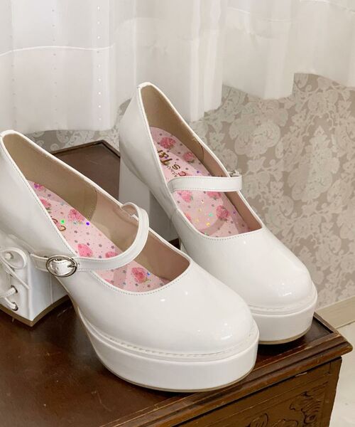 ESPERANZA / エスペランサ パンプス | 厚底ヒールレースアップパンプス | 詳細1