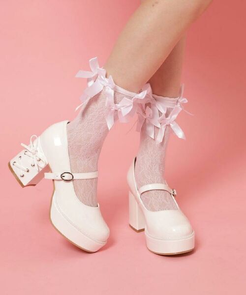 ESPERANZA / エスペランサ パンプス | 厚底ヒールレースアップパンプス | 詳細11