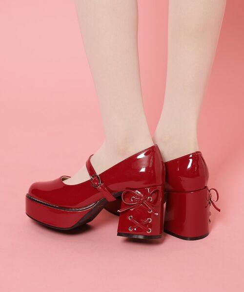 ESPERANZA / エスペランサ パンプス | 厚底ヒールレースアップパンプス | 詳細19