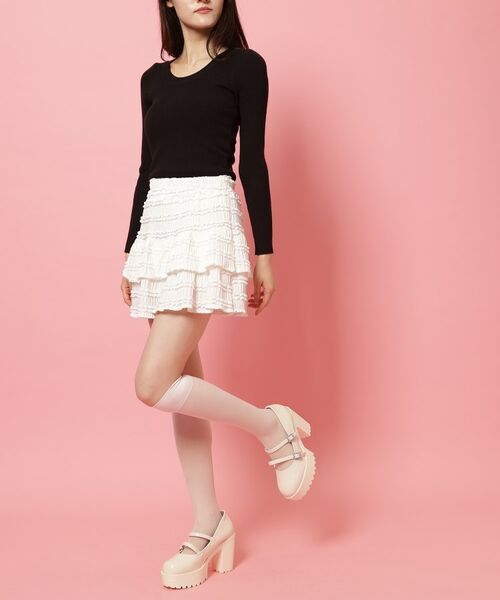 ESPERANZA / エスペランサ パンプス | 厚底キラキラダブルストラップパンプス | 詳細12